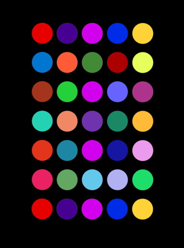 Coloured Circle Changes