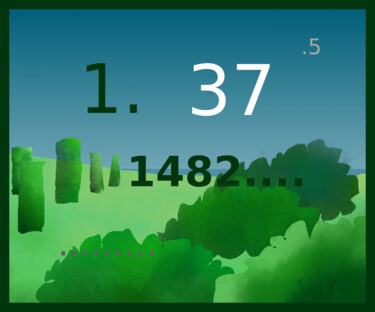 Landscape With Numbers